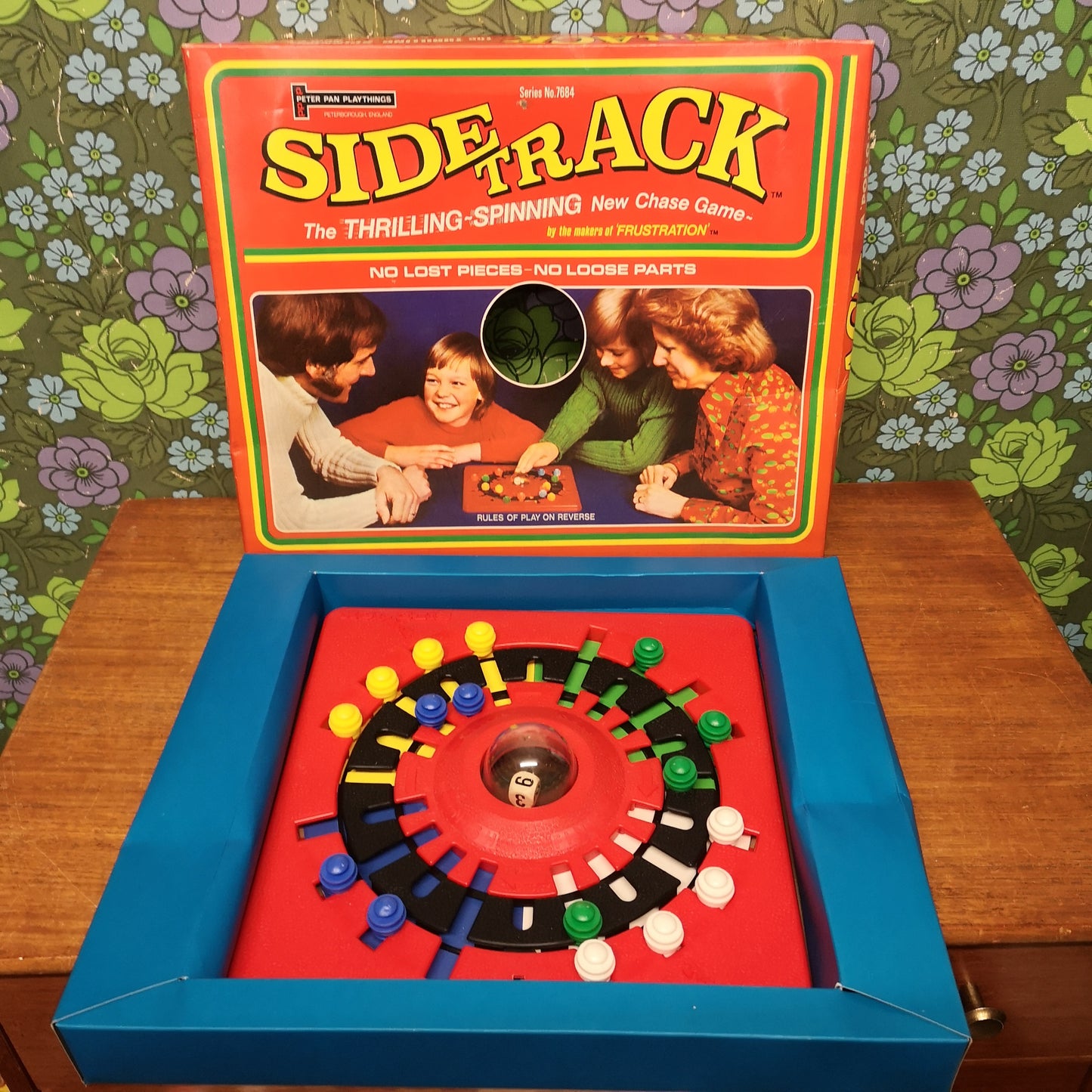 Vintage Board Game Side Track like Frustration 60's 70's