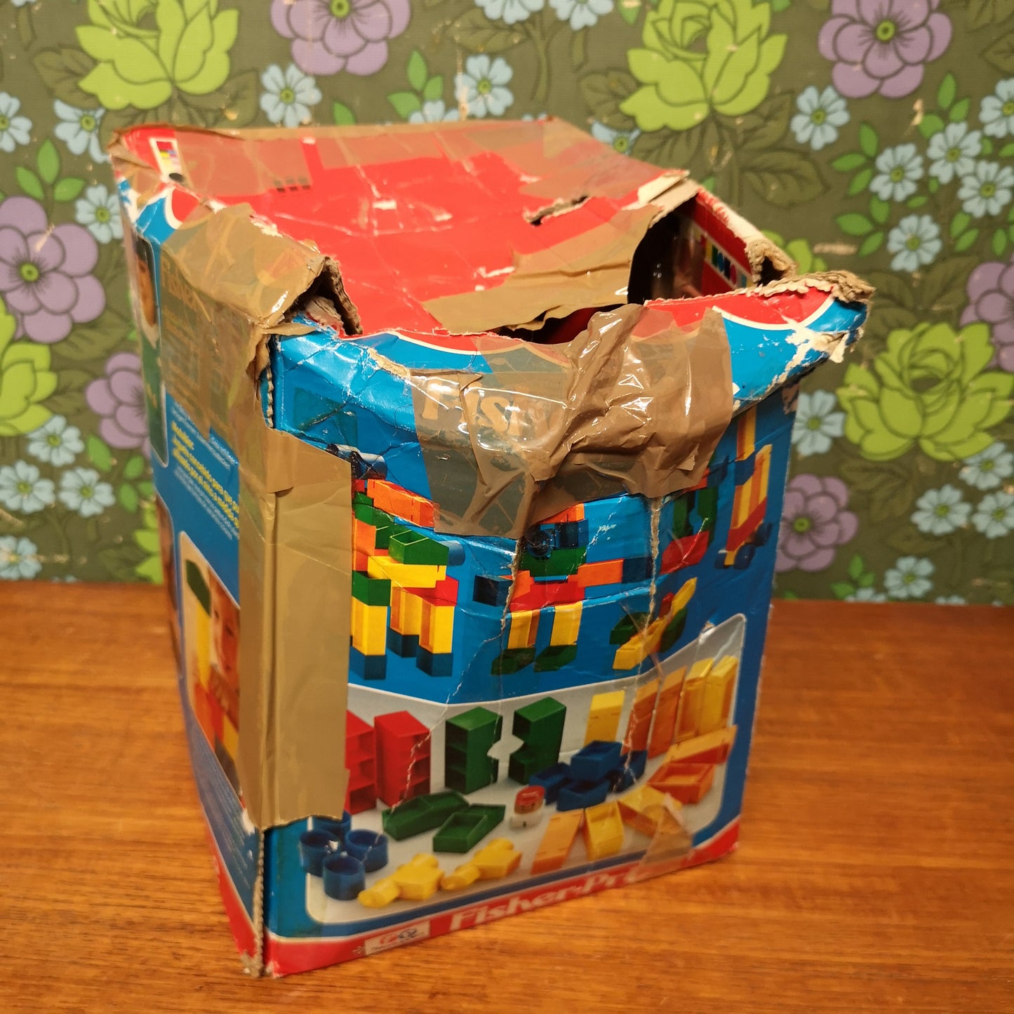 Vintage 80's Fisher Price Blocks n More Building Blocks Set