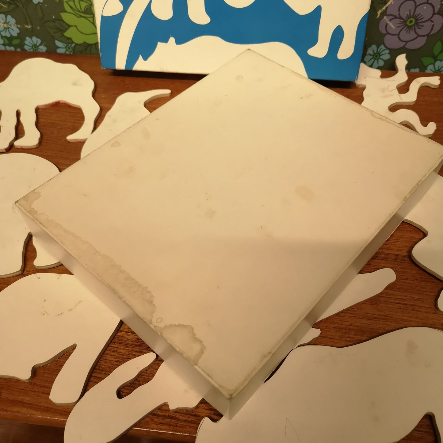 Vintage Galt Toys Zoo Jungle Animal Drawing Templates Stencils