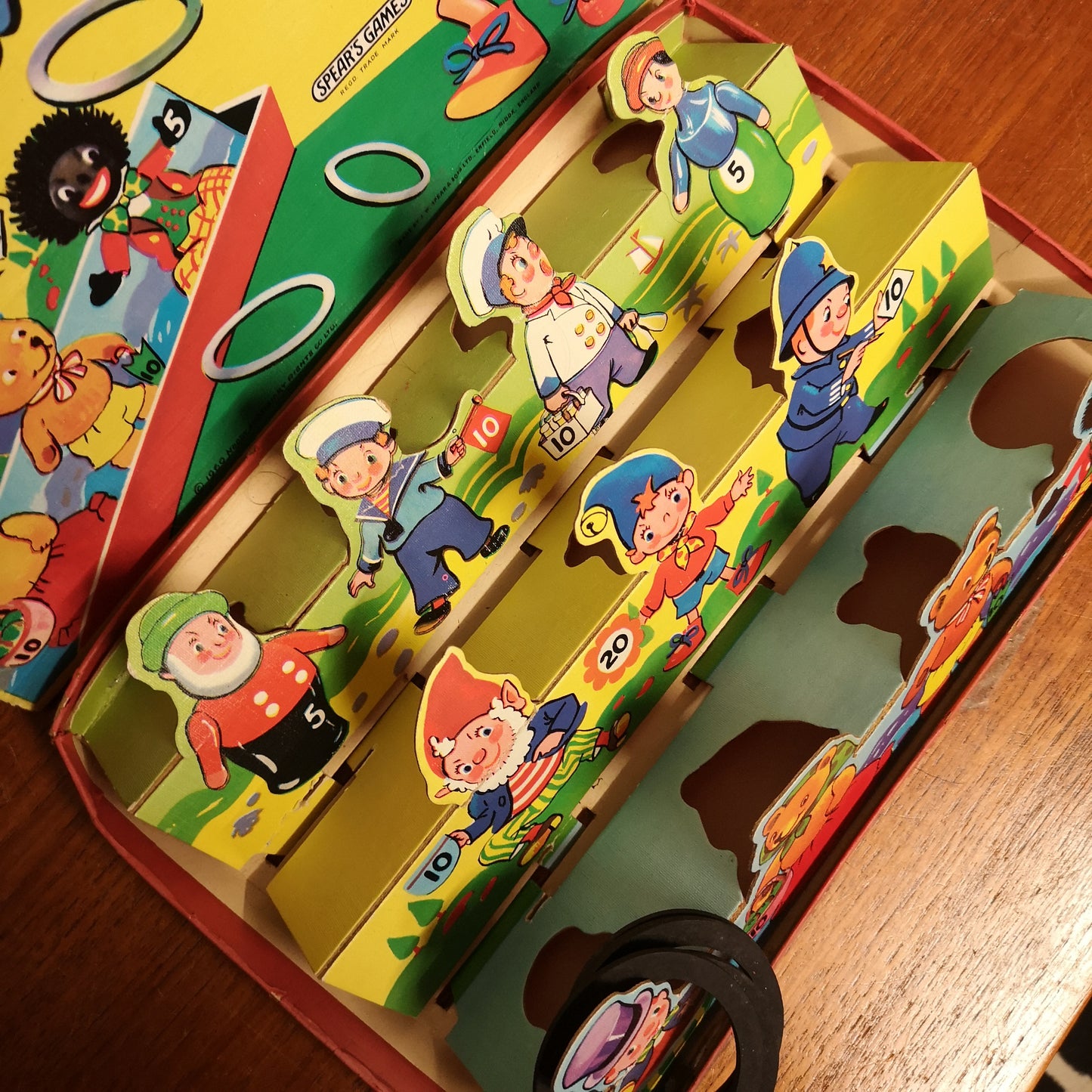 Vintage 60's Noddy's Ring Game Board Game Spears Games