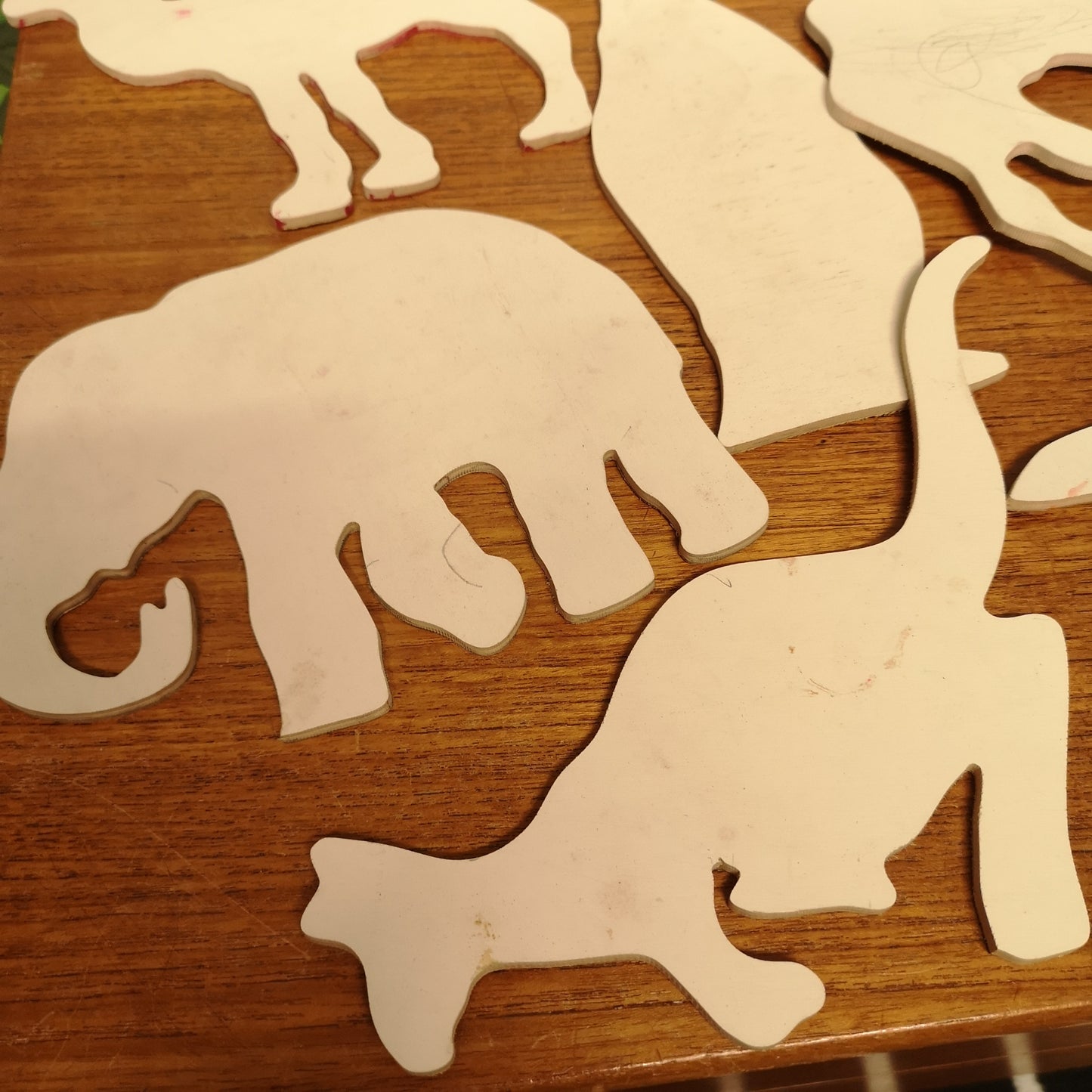 Vintage Galt Toys Zoo Jungle Animal Drawing Templates Stencils