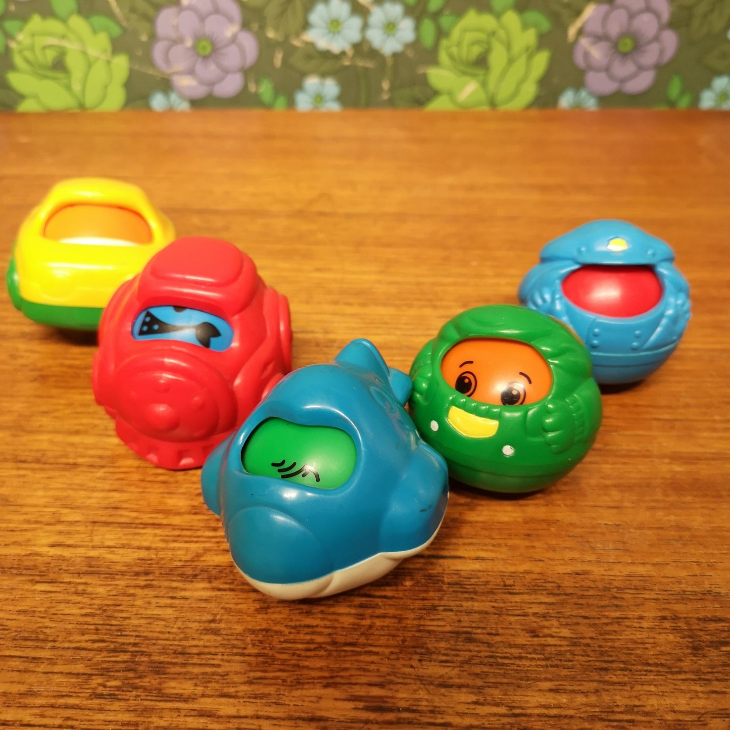 Vintage 90's Fisherprice Roll Arounds Transport & People