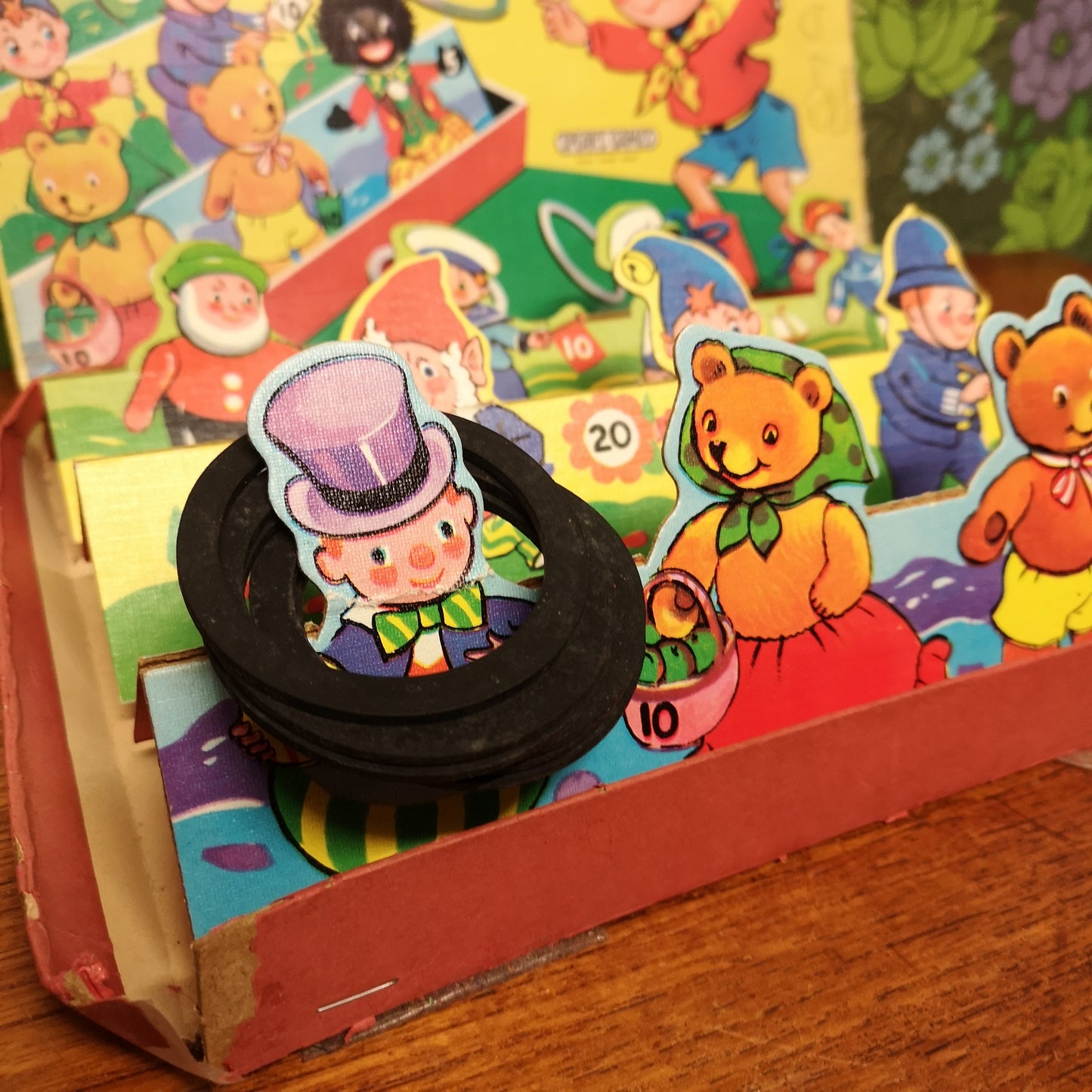 Vintage 60's Noddy's Ring Game Board Game Spears Games