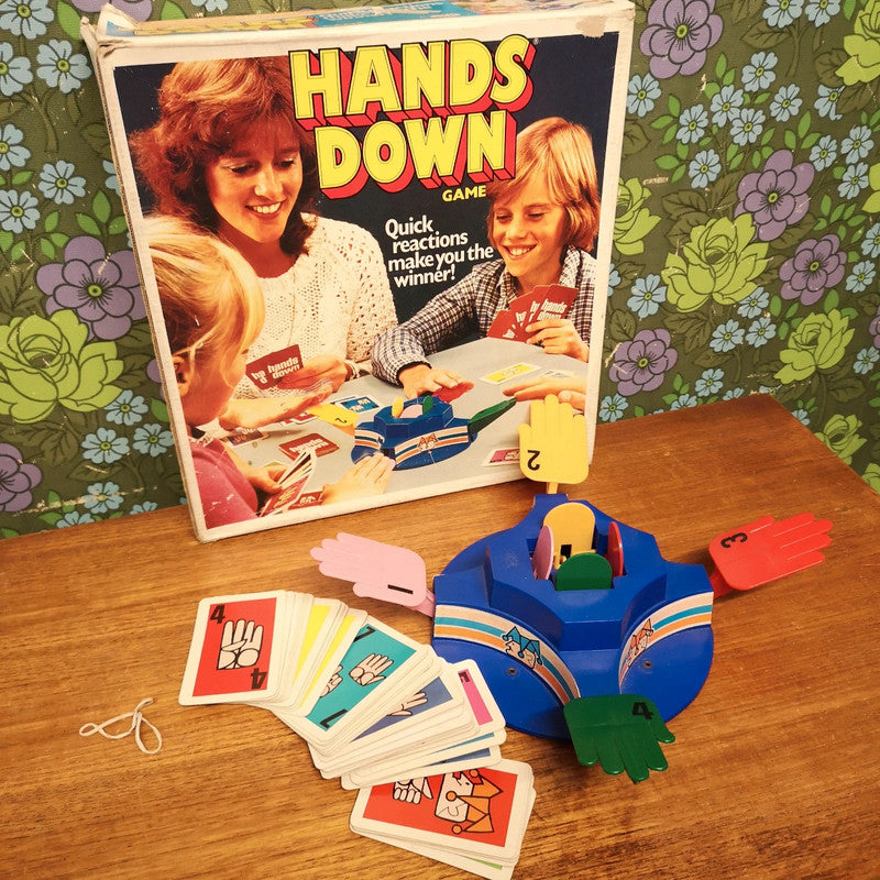 Vintage Hands Down Board Game by Ideal