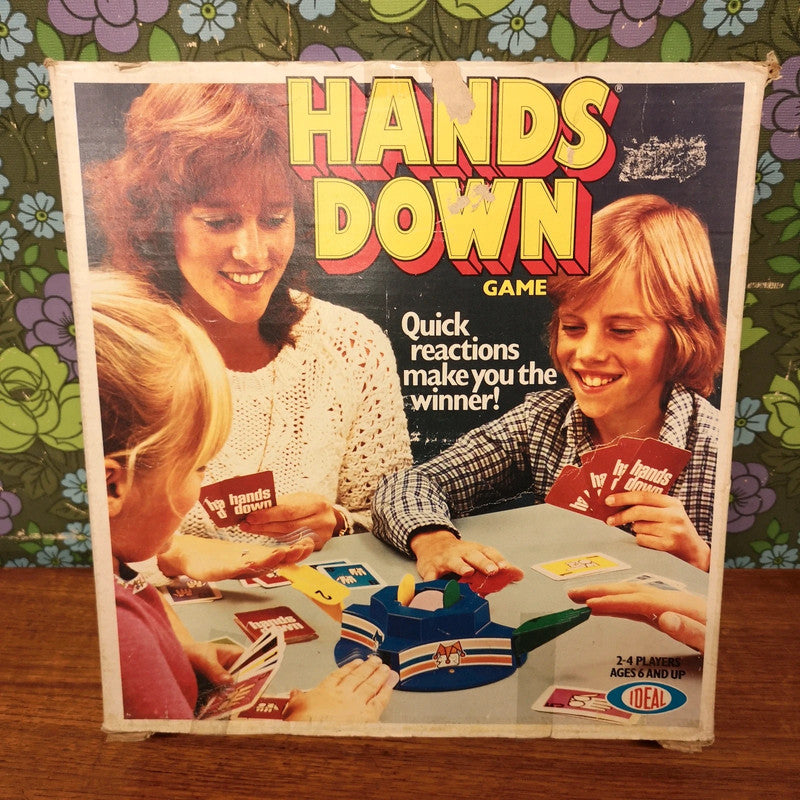 Vintage Hands Down Board Game by Ideal