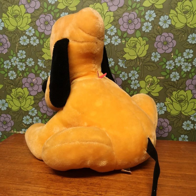 Vintage Soft Toy Plush Disney Pluto Dog Large