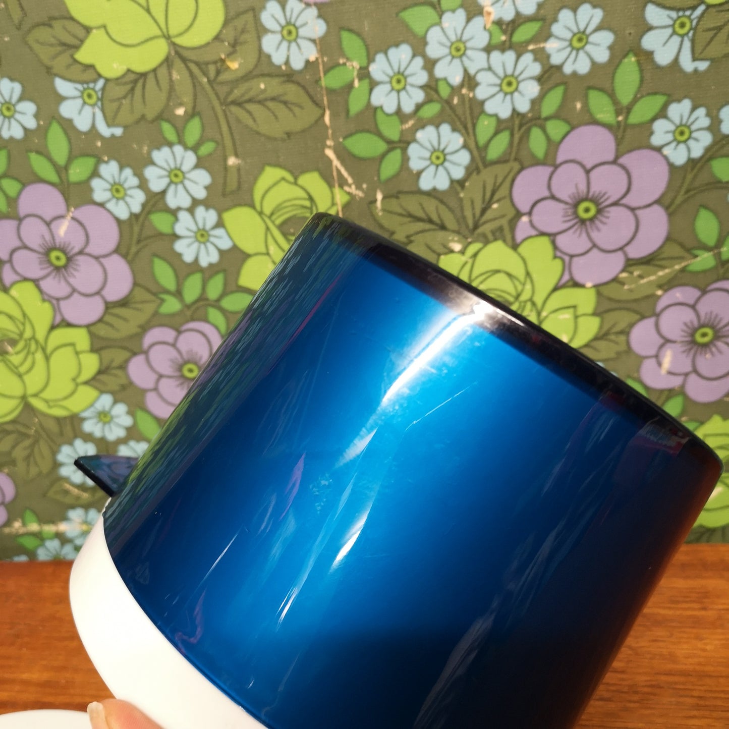 Vintage Retro INSULEX Blue Ice bucket