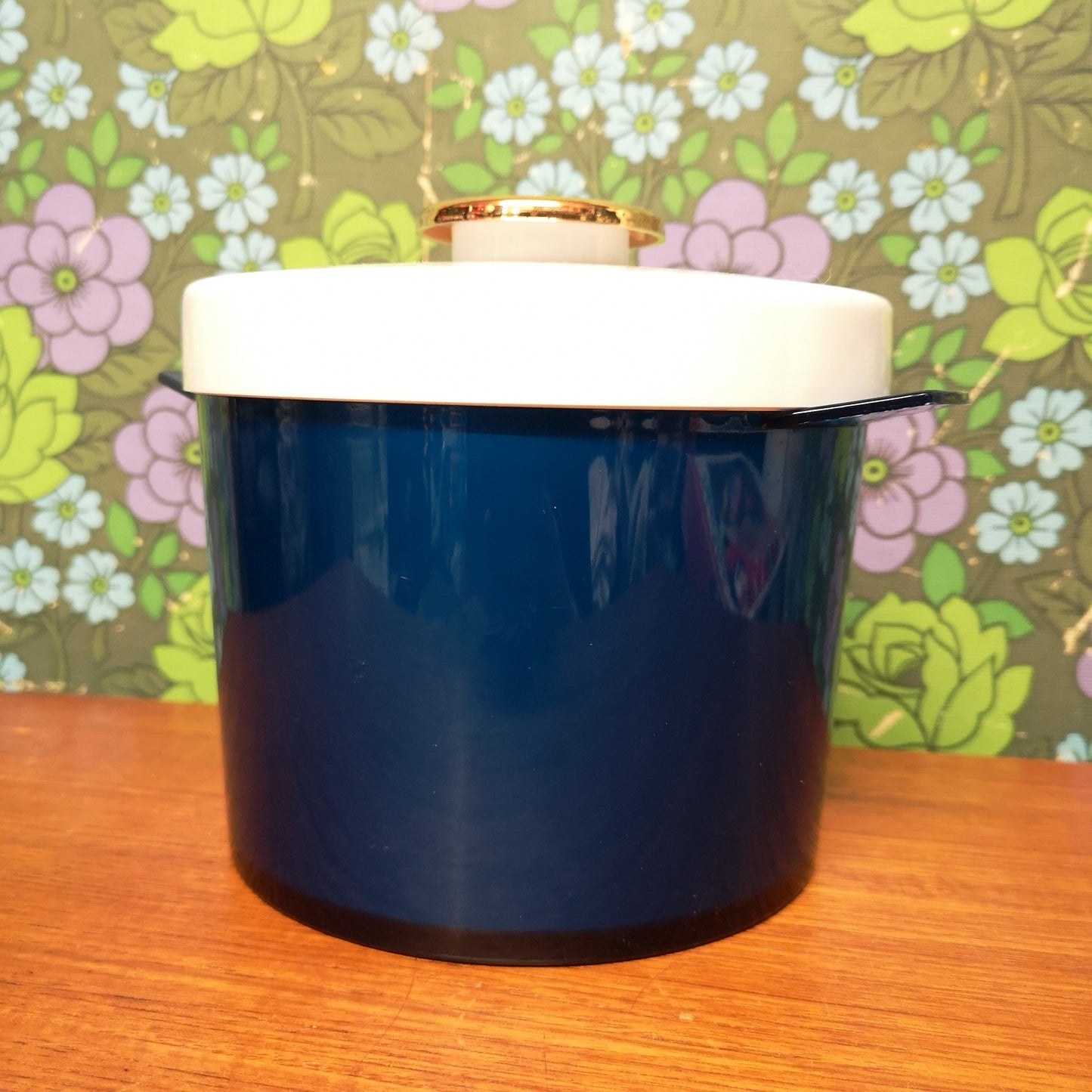 Vintage Retro INSULEX Blue Ice bucket